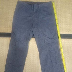 Express dress pants (34"x30") - gray - 34 inch waist, 30 inch inseam, men's